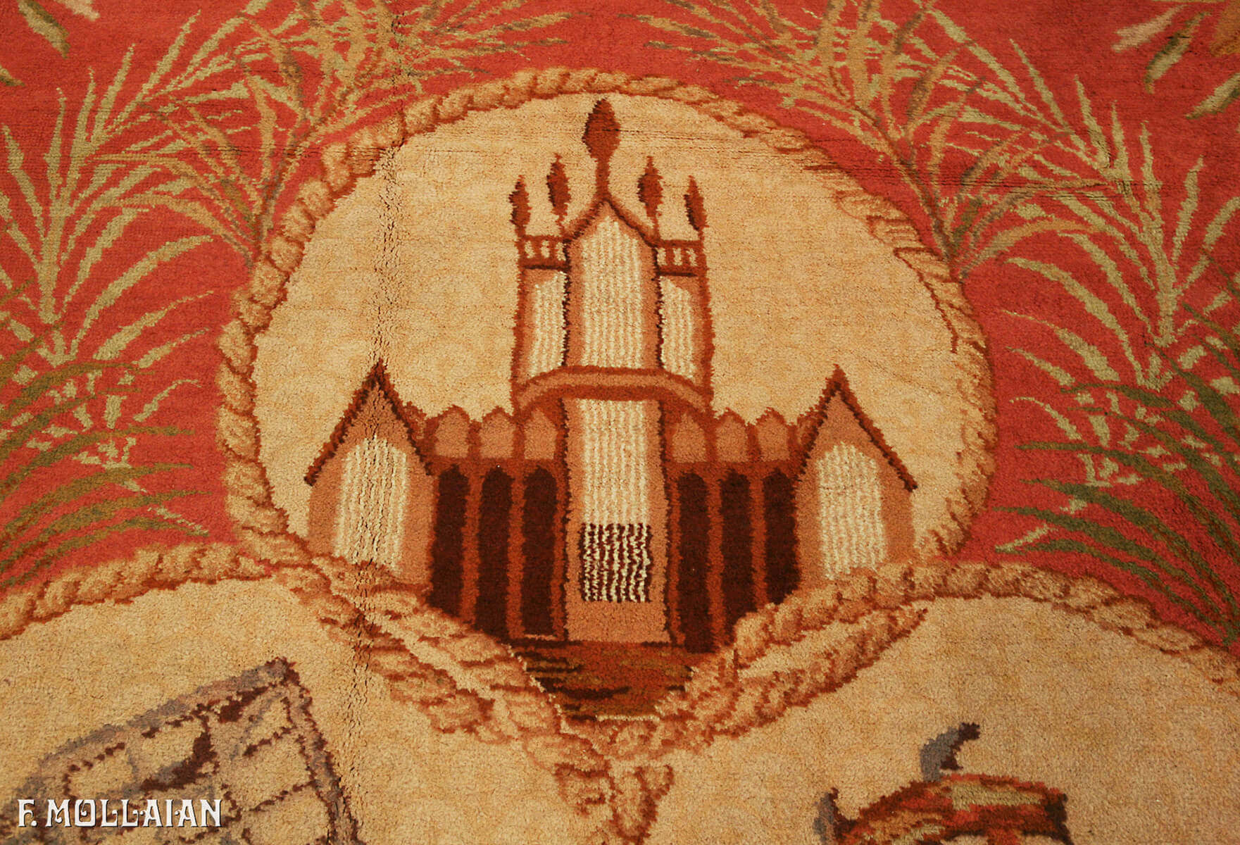 Semi-Antique European Rug n°:39938200