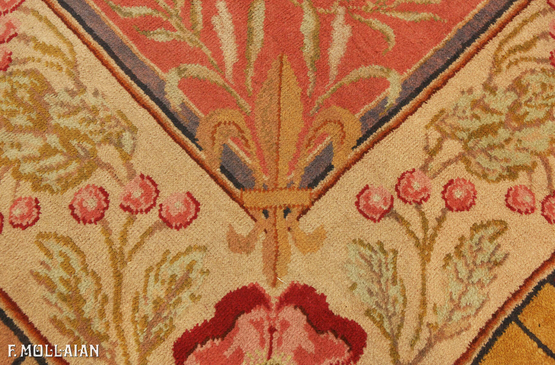 Semi-Antique European Rug n°:39938200