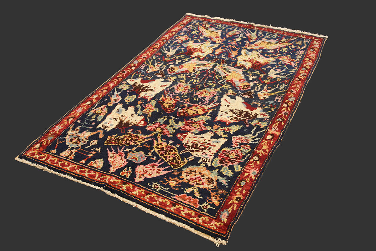 Tappeto Caucasico Semi Antico Karabak n°:41252375