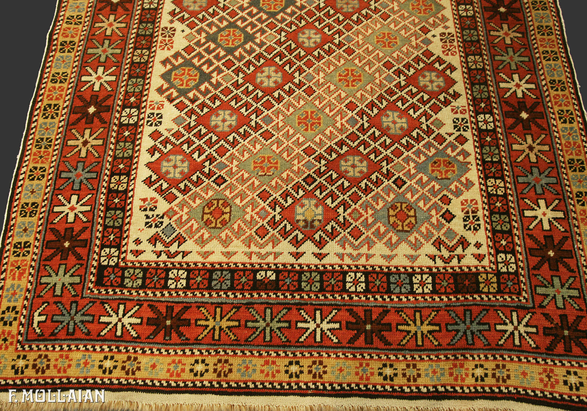 Tapis Caucasien Antique Daghestan n°:42340682