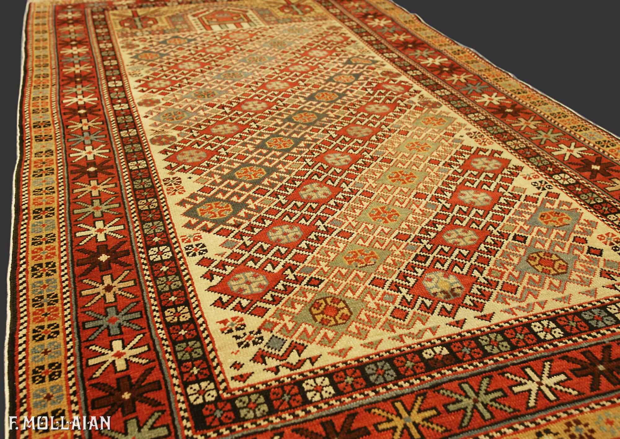 Tapis Caucasien Antique Daghestan n°:42340682