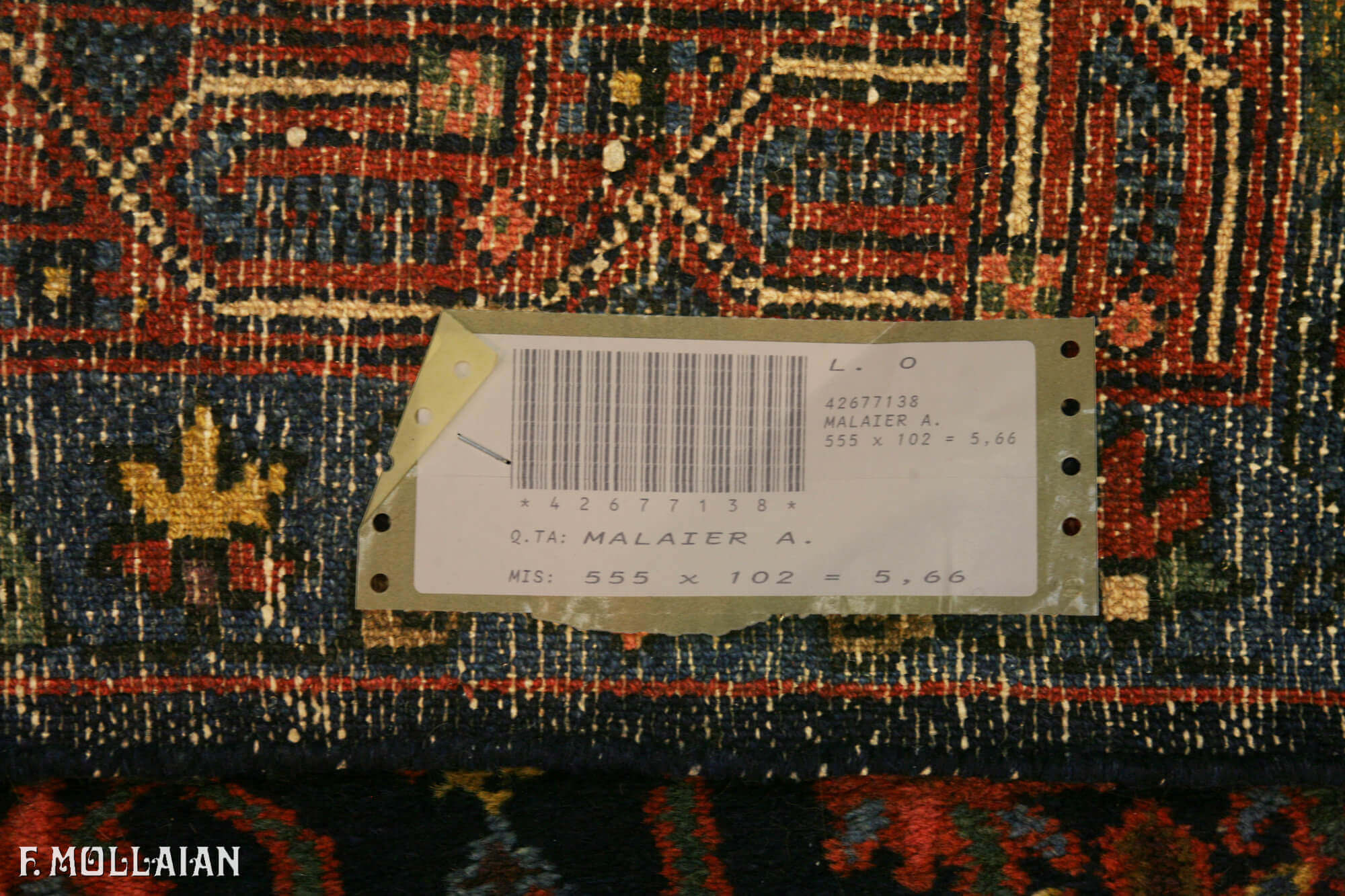 Tapete Corredor Persa Antigo Malayer n°:42677138
