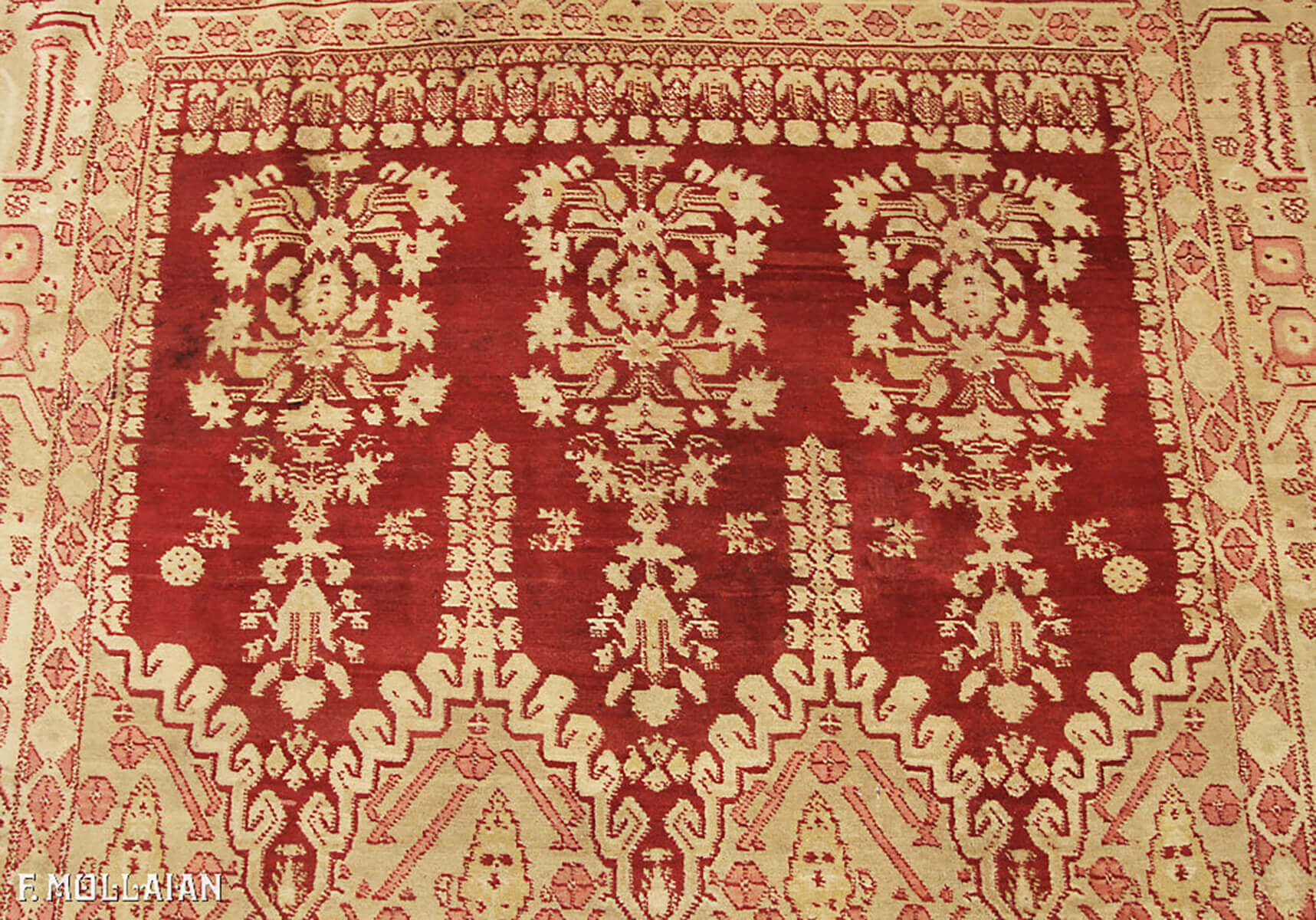 Tapis Indien Antique Agra n°:46123691