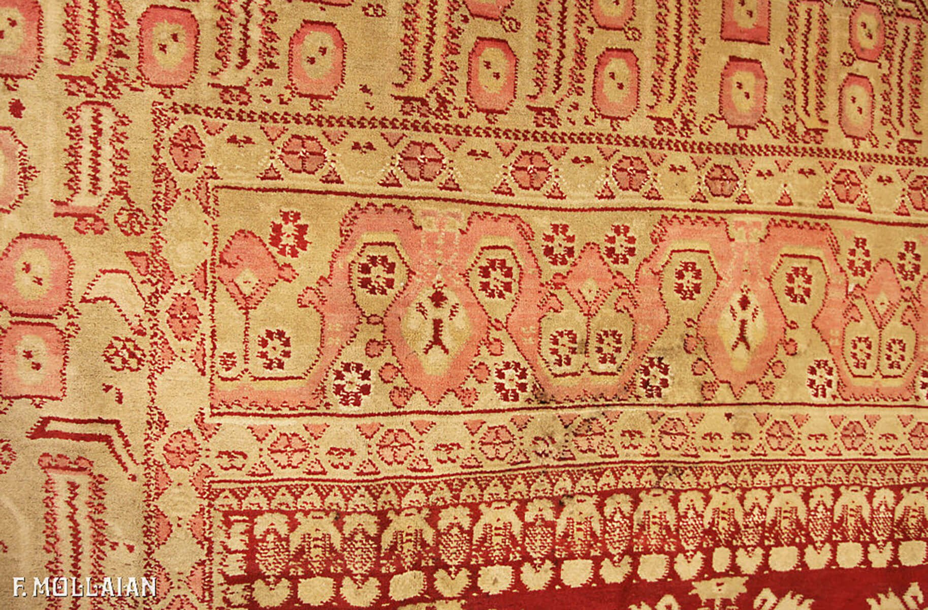 Tapis Indien Antique Agra n°:46123691