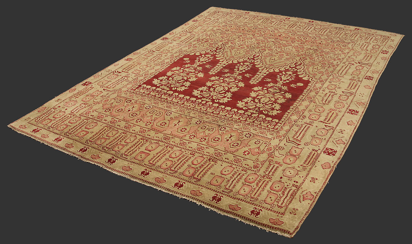 Tapis Indien Antique Agra n°:46123691