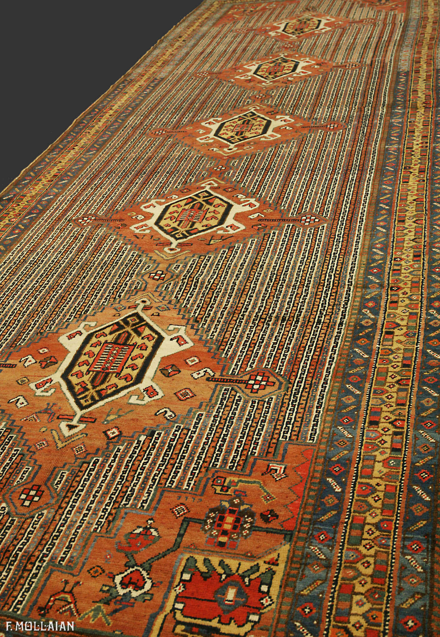 Tappeto Kalleh Persiano Antico North West Persia n°:464843140