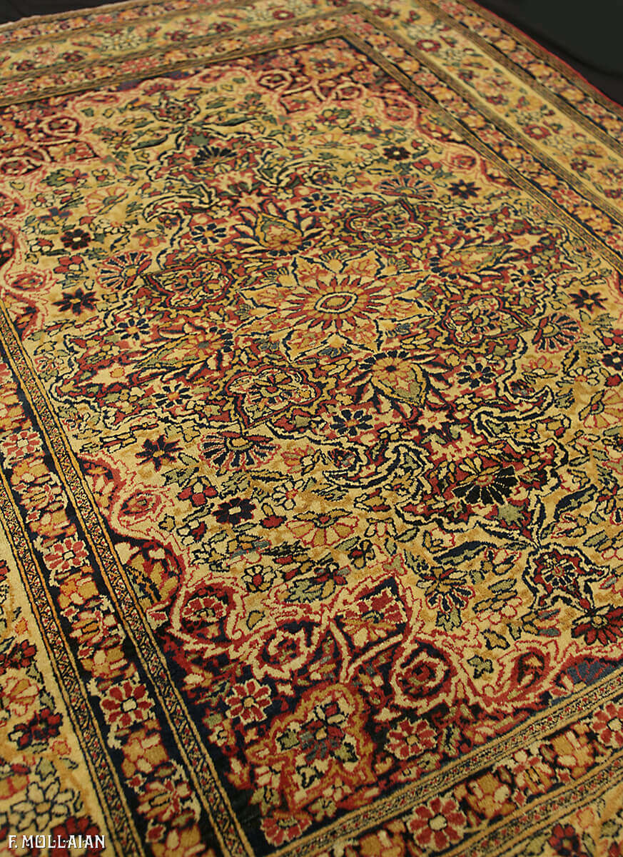 Antique Persian Kerman Ravar Rug n°:46540222