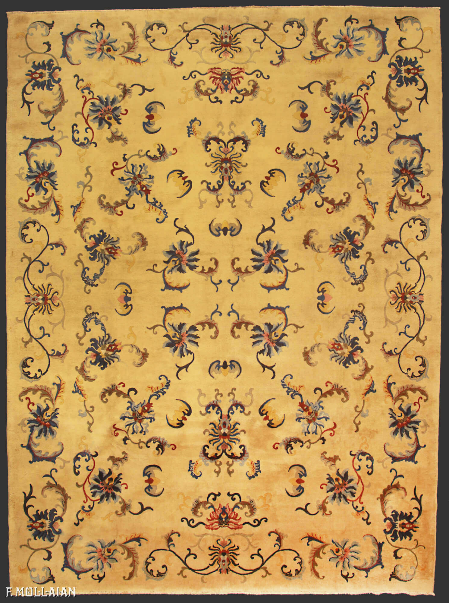 Chinese Peking Antique Carpet n°:50389540