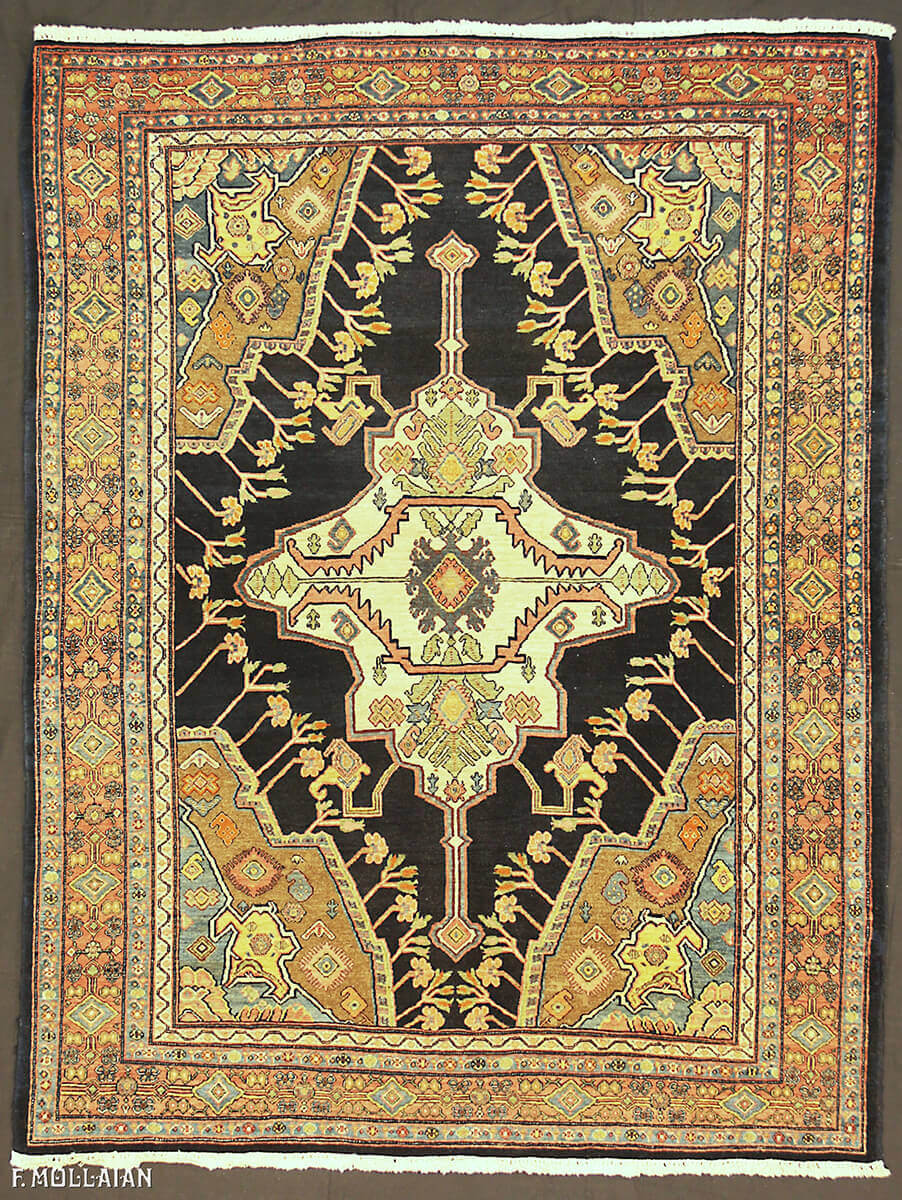 Tapis Persan Antique Bijar (Bidjar) n°:52774968