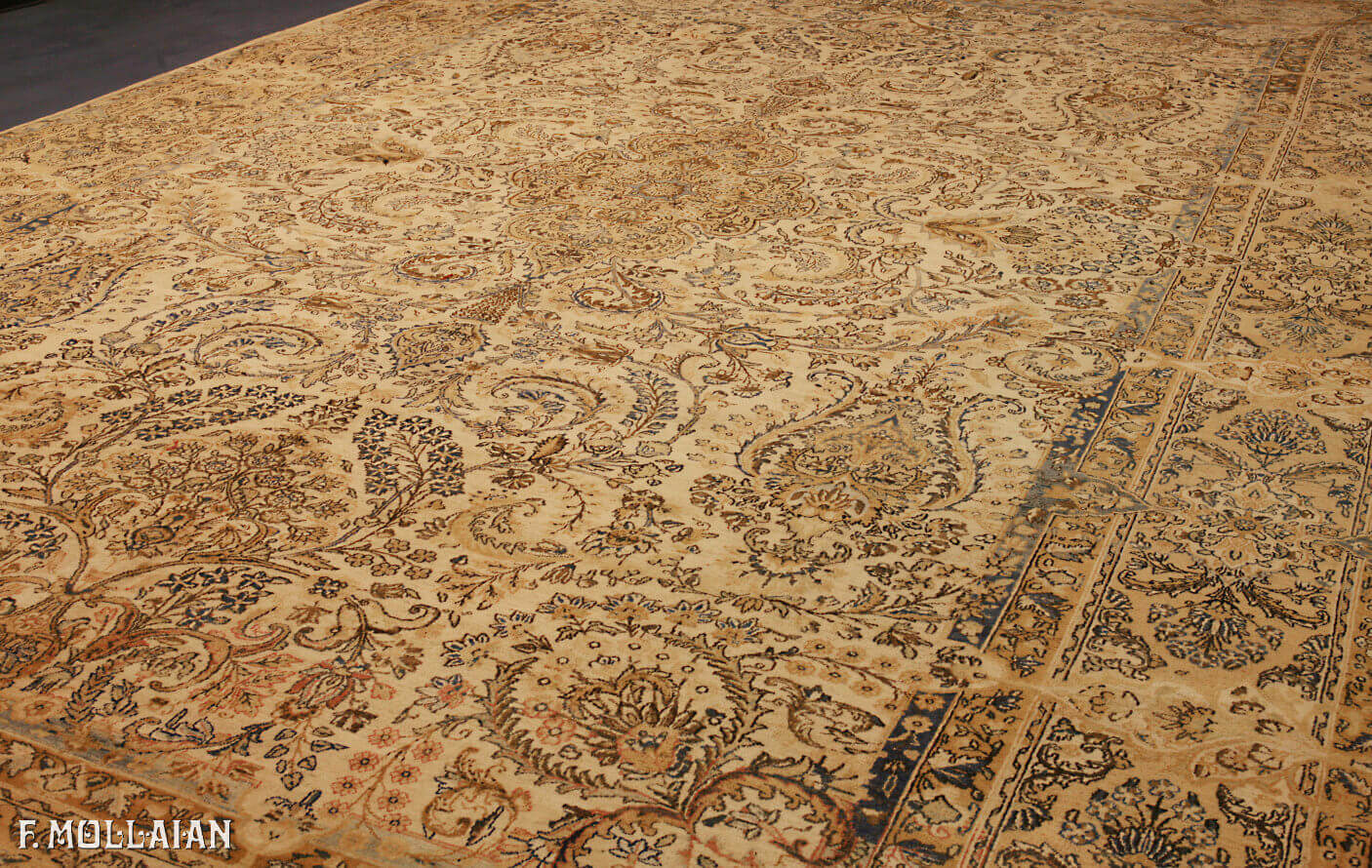 Tapis Persan Antique Kerman n°:55753202