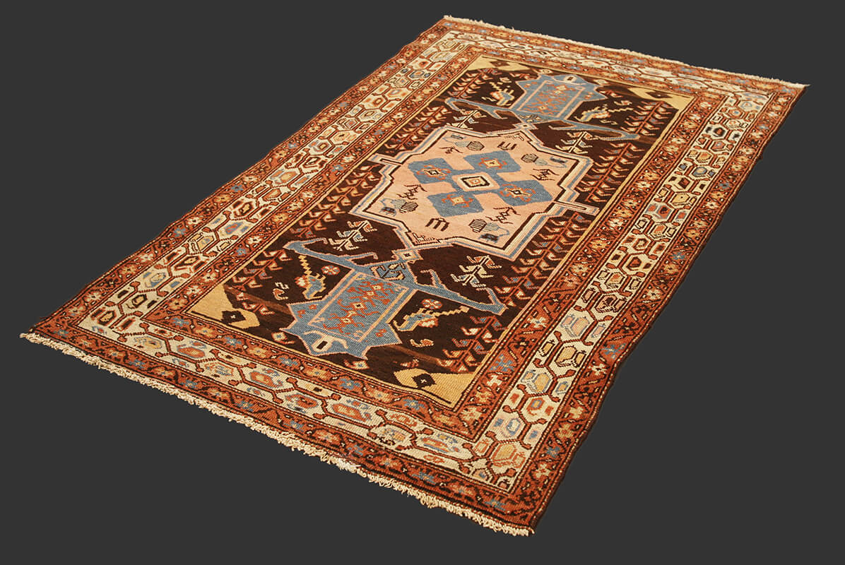 Alfombra Persa Antigua Malayer n°:58948078