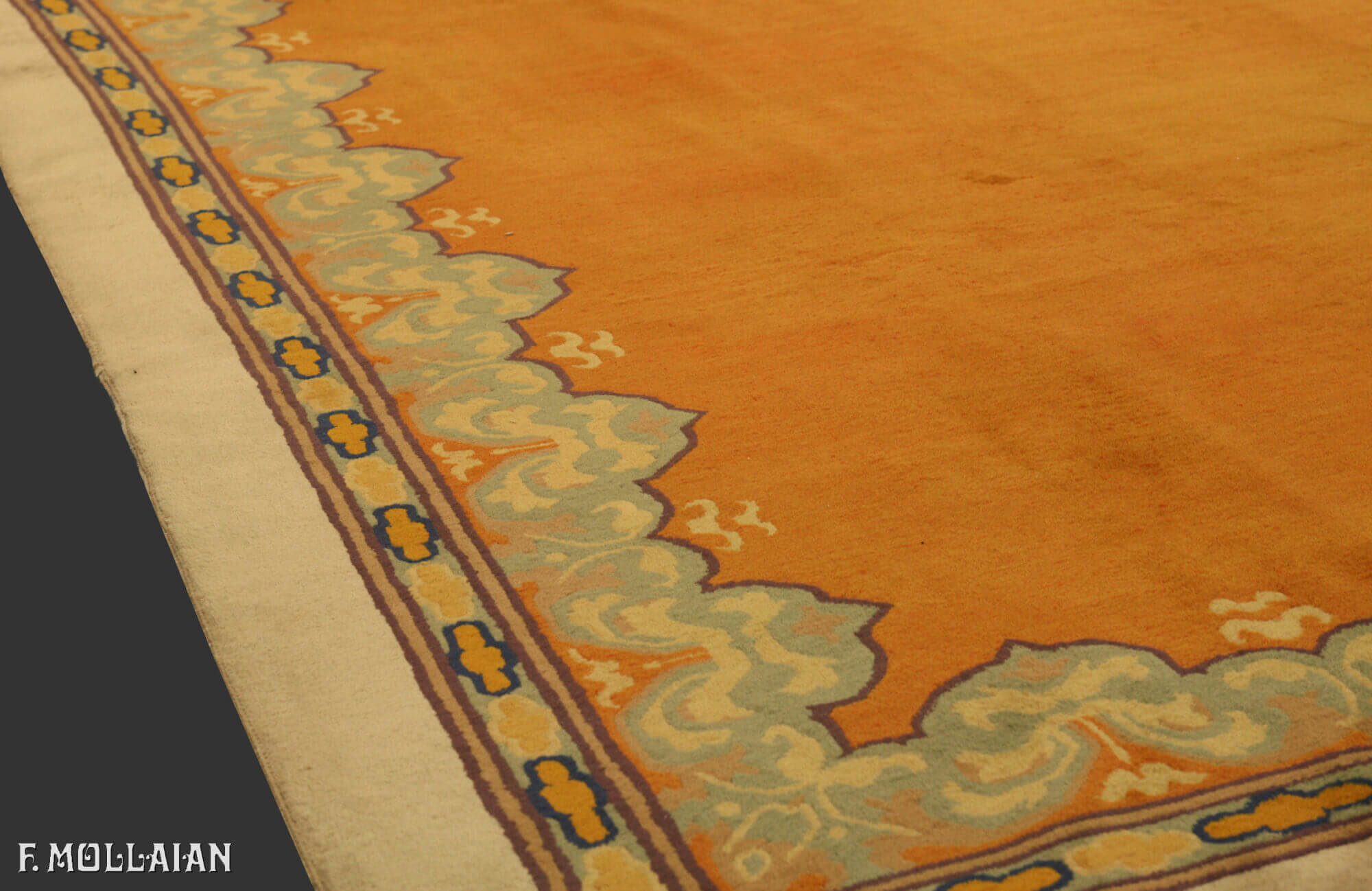 A Large Antique Peking Nichols Carpet (China) n°:62039162