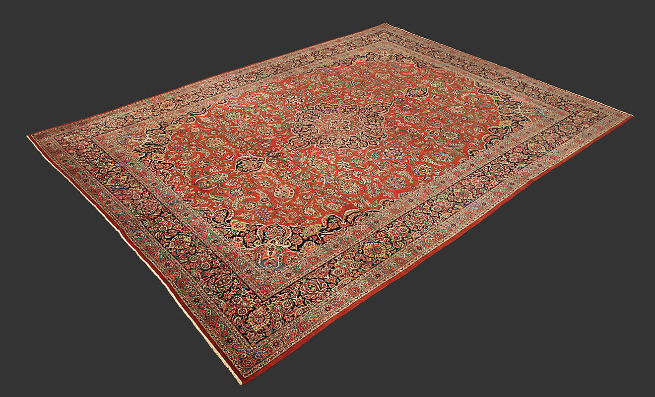 Persian Kashan Dabir Carpet n°:62517068