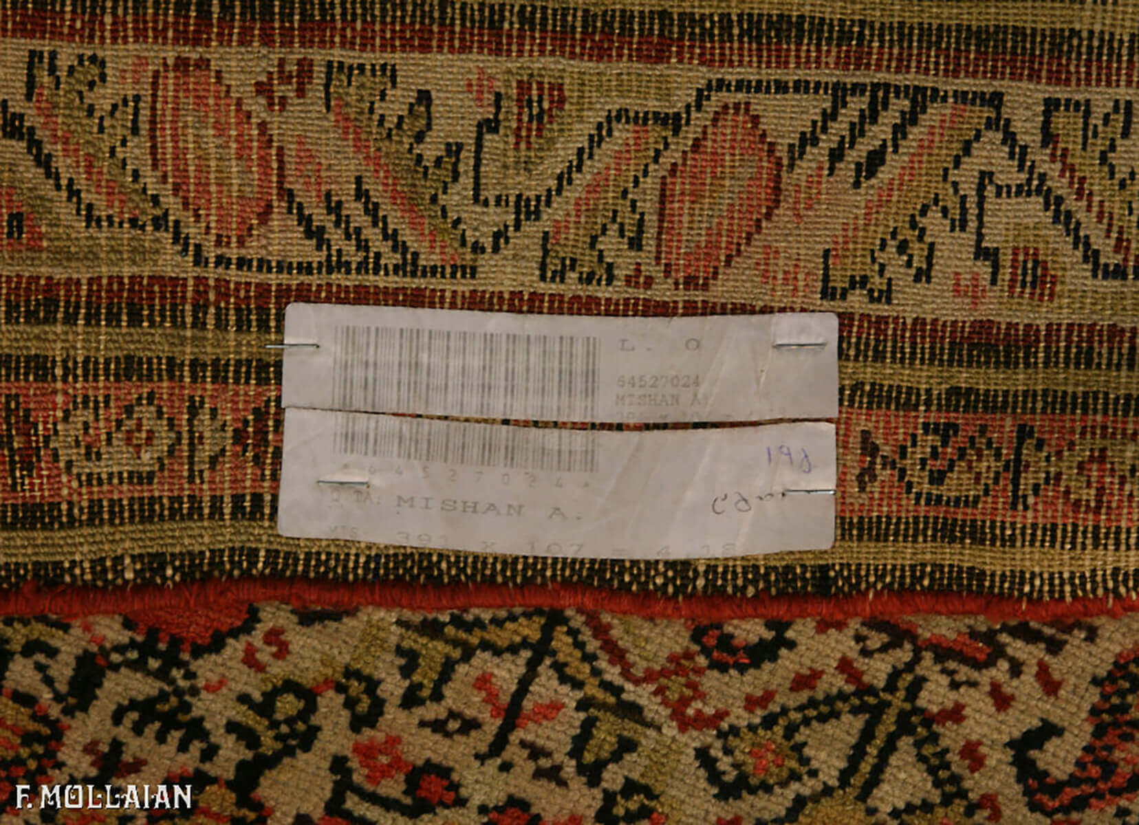 Corsia Lunga Persiana Antica Mishan n°:64527024