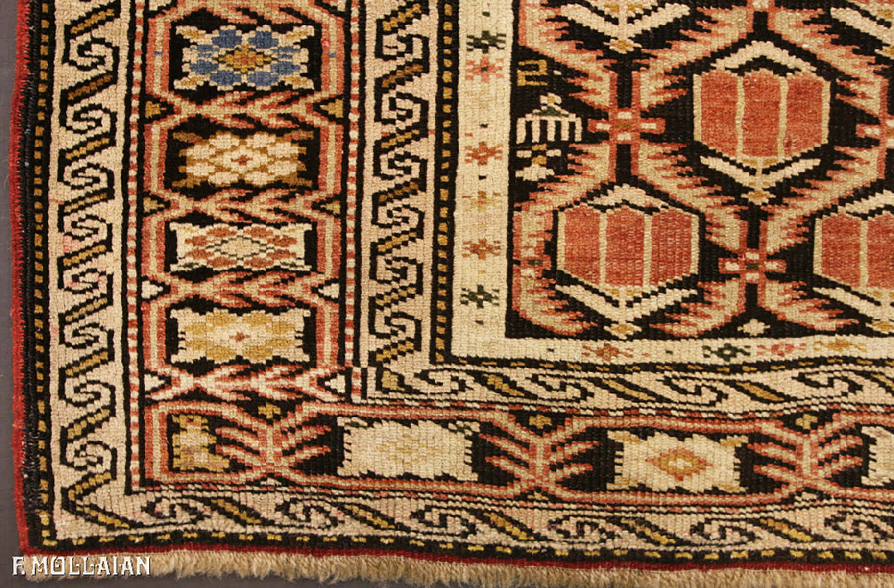 Alfombra Caucásica Antigua Shirvan n°:65415677