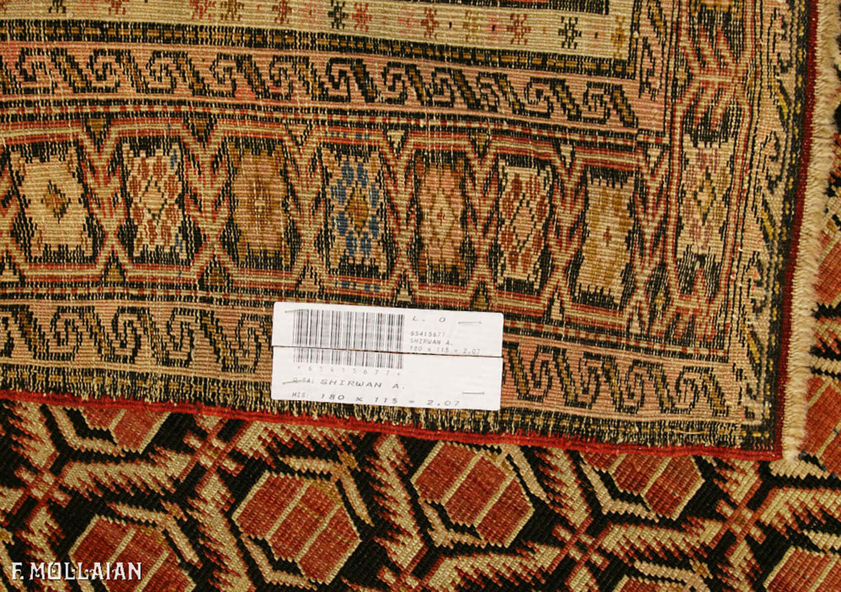 Alfombra Caucásica Antigua Shirvan n°:65415677