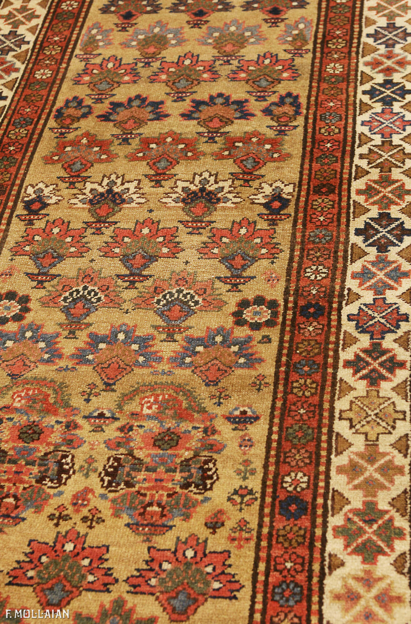 Kurdish Rug Antique Persian Runner n°:67562399