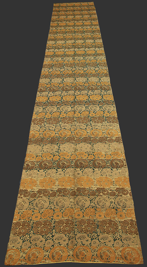 Long Antique Silk Japanese Textile n°:69998762