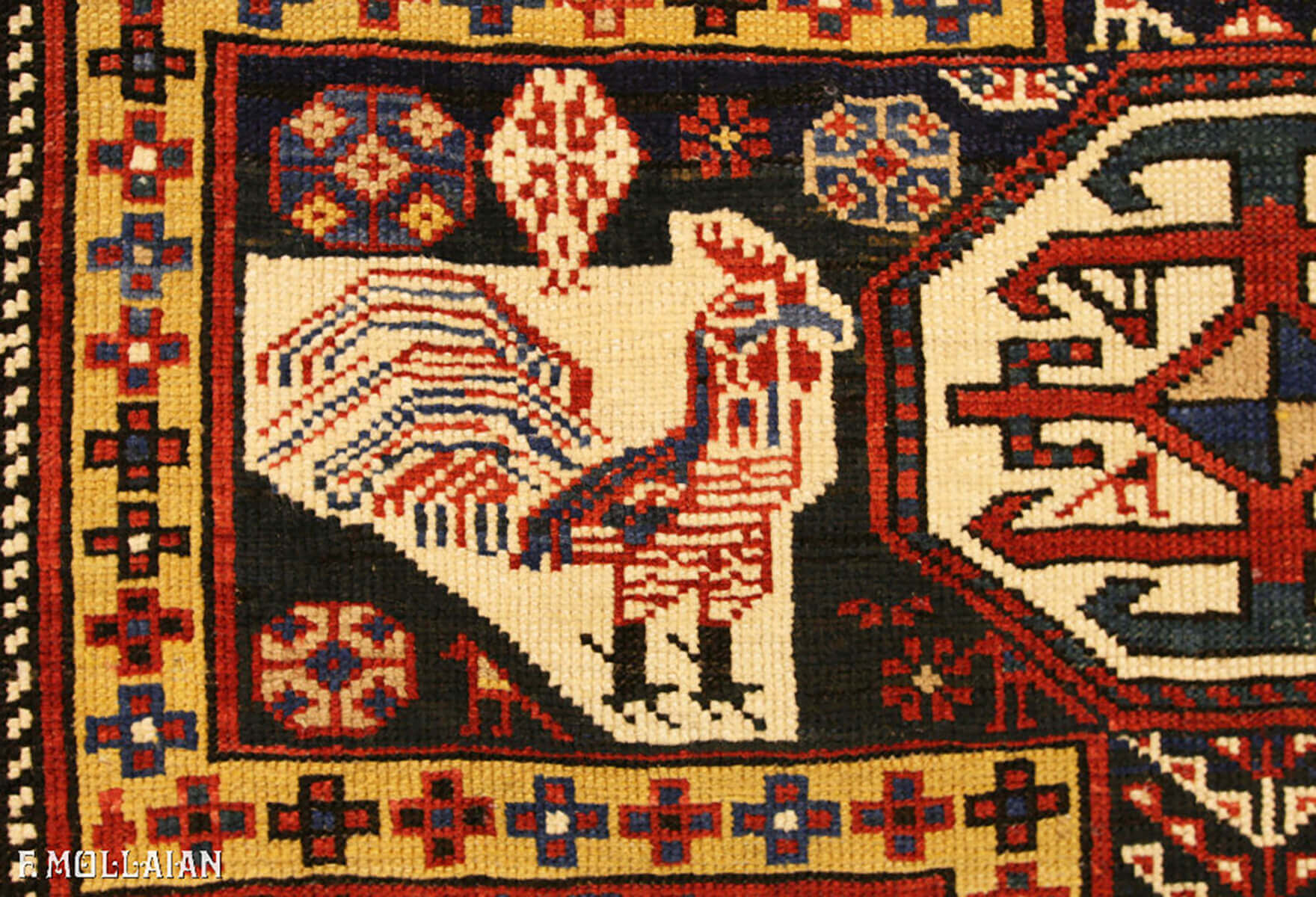 Tapis Azerbaïdjanais Antique Baku n°:70704634