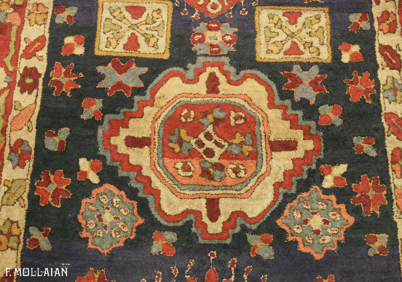 Tapis Couloir Allemand Antique Tetex n°:71594130