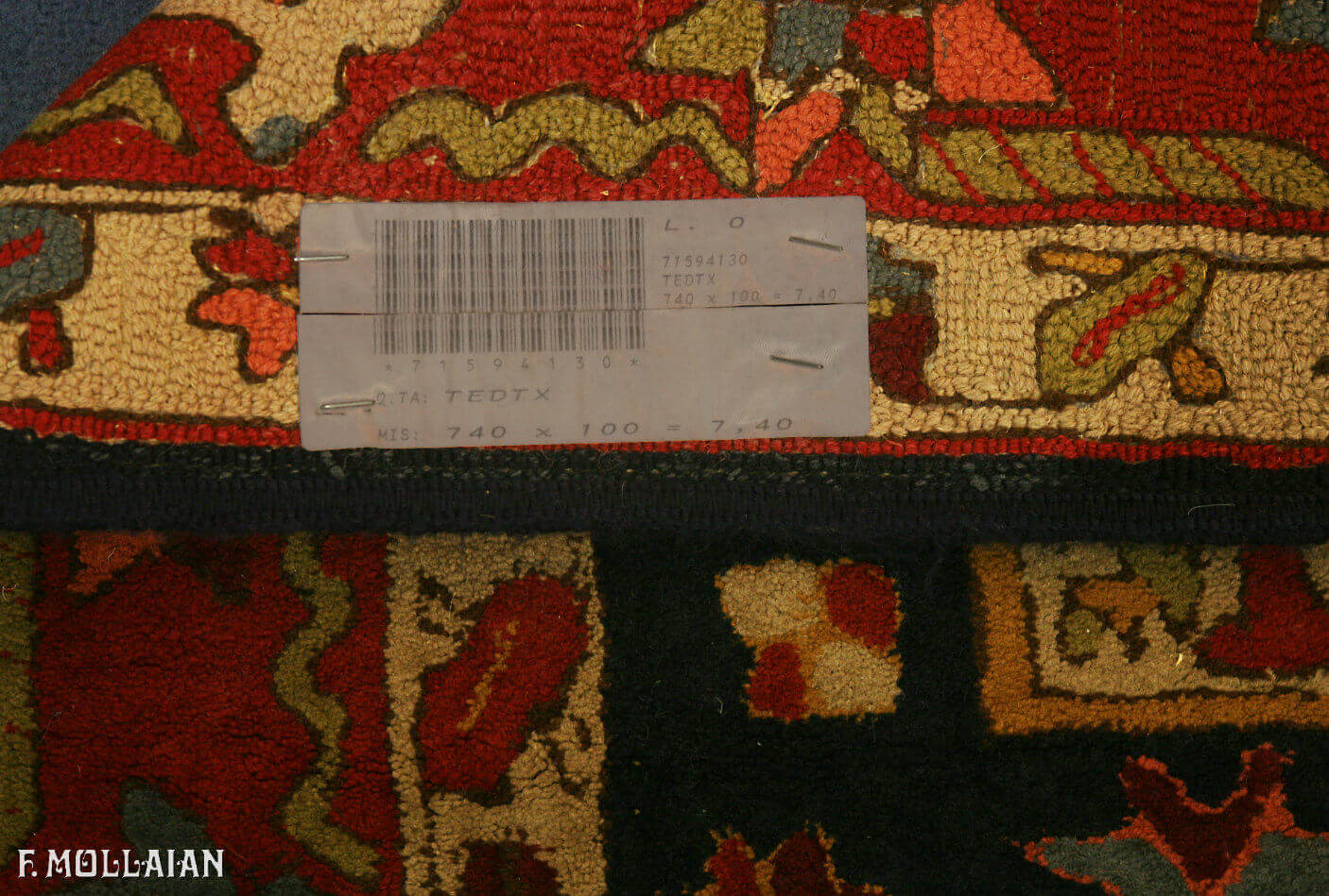 Tapis Couloir Allemand Antique Tetex n°:71594130