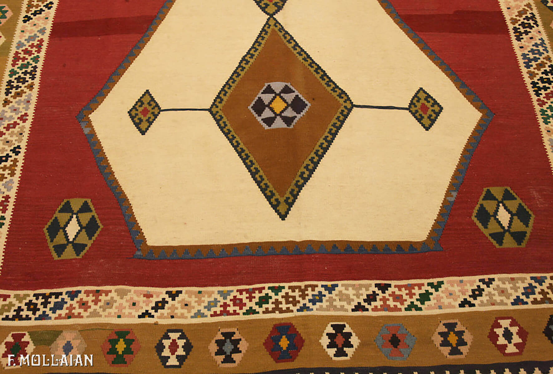 Vieux Persan Kilim Kashkai (Qashqay) n°:71897113