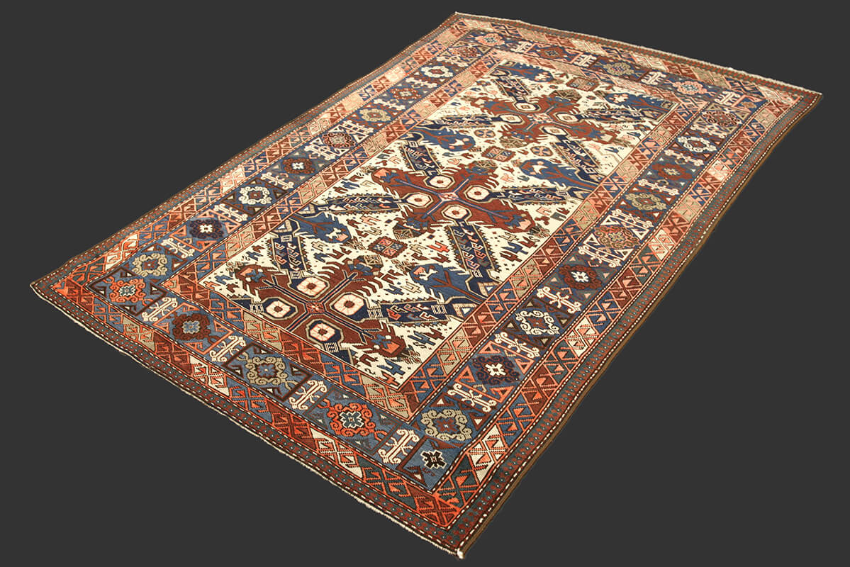 Antique Caucasian Seychour (Zeikhur) Rug n°:73600427