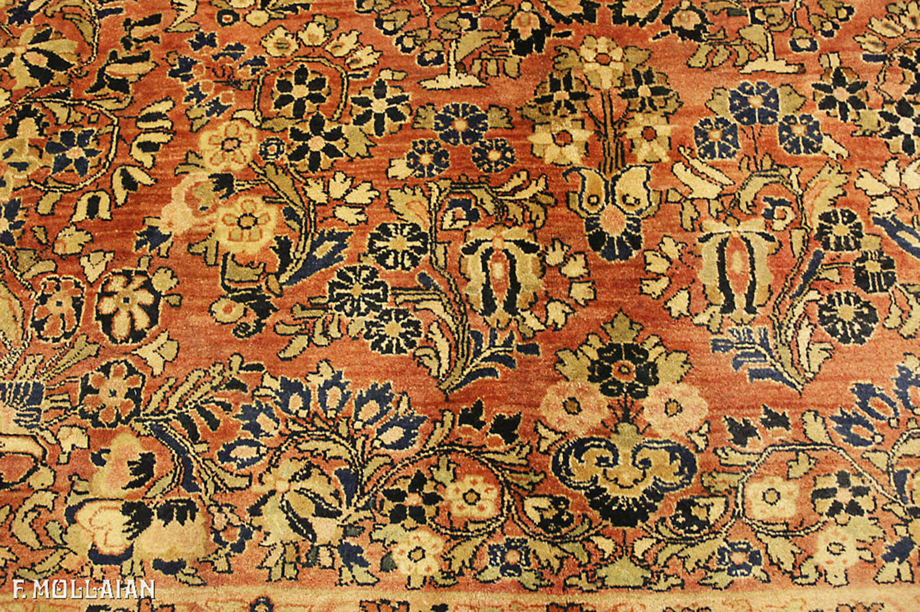 Alfombra Persa Antigua Saruk n°:78139626