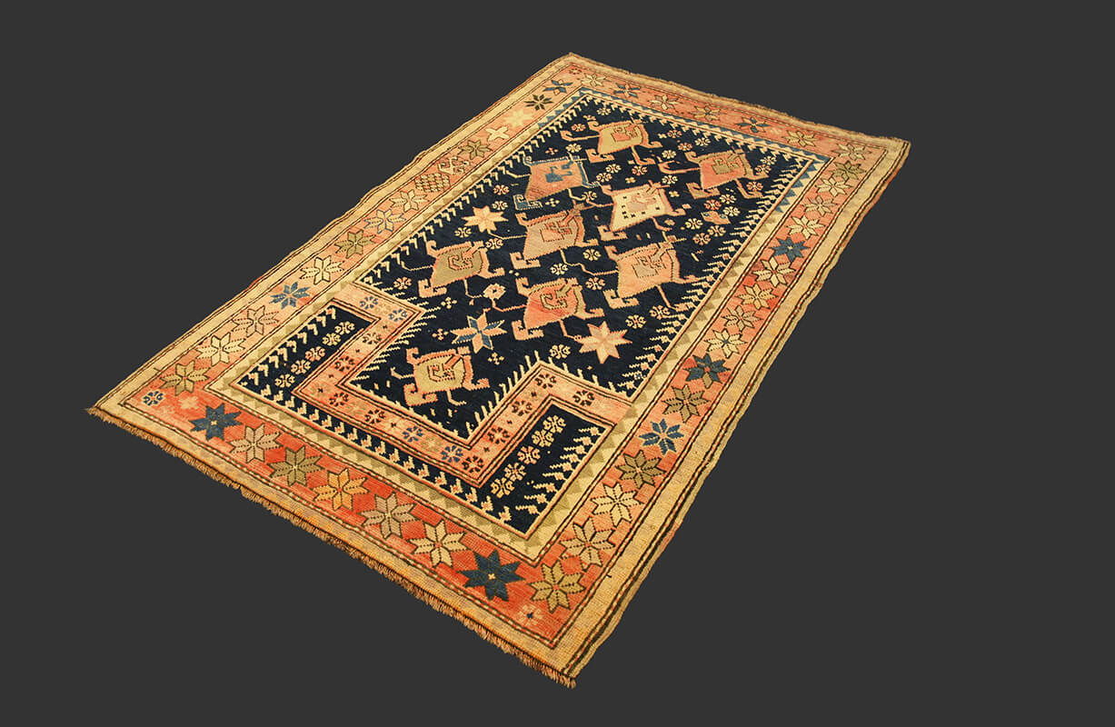 Alfombra Caucásica Antigua Shirvan n°:81119694