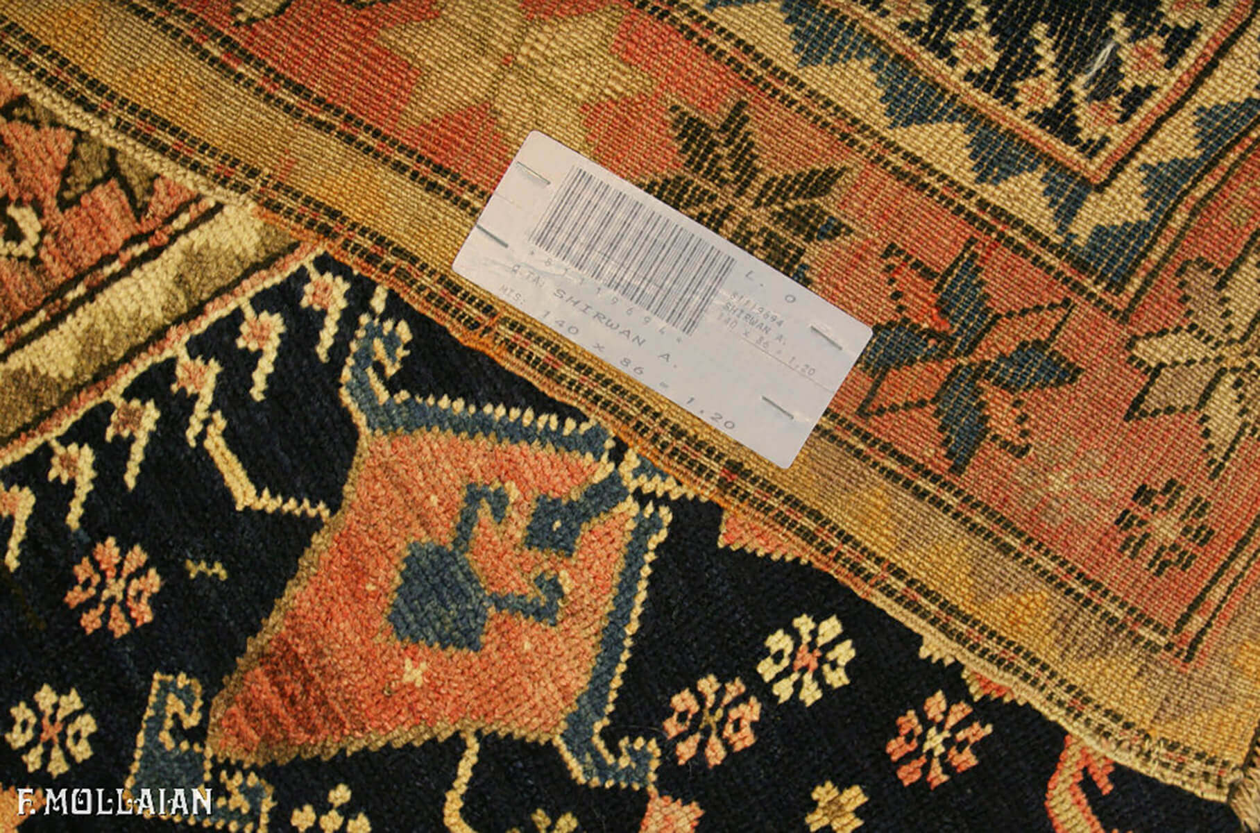 Alfombra Caucásica Antigua Shirvan n°:81119694