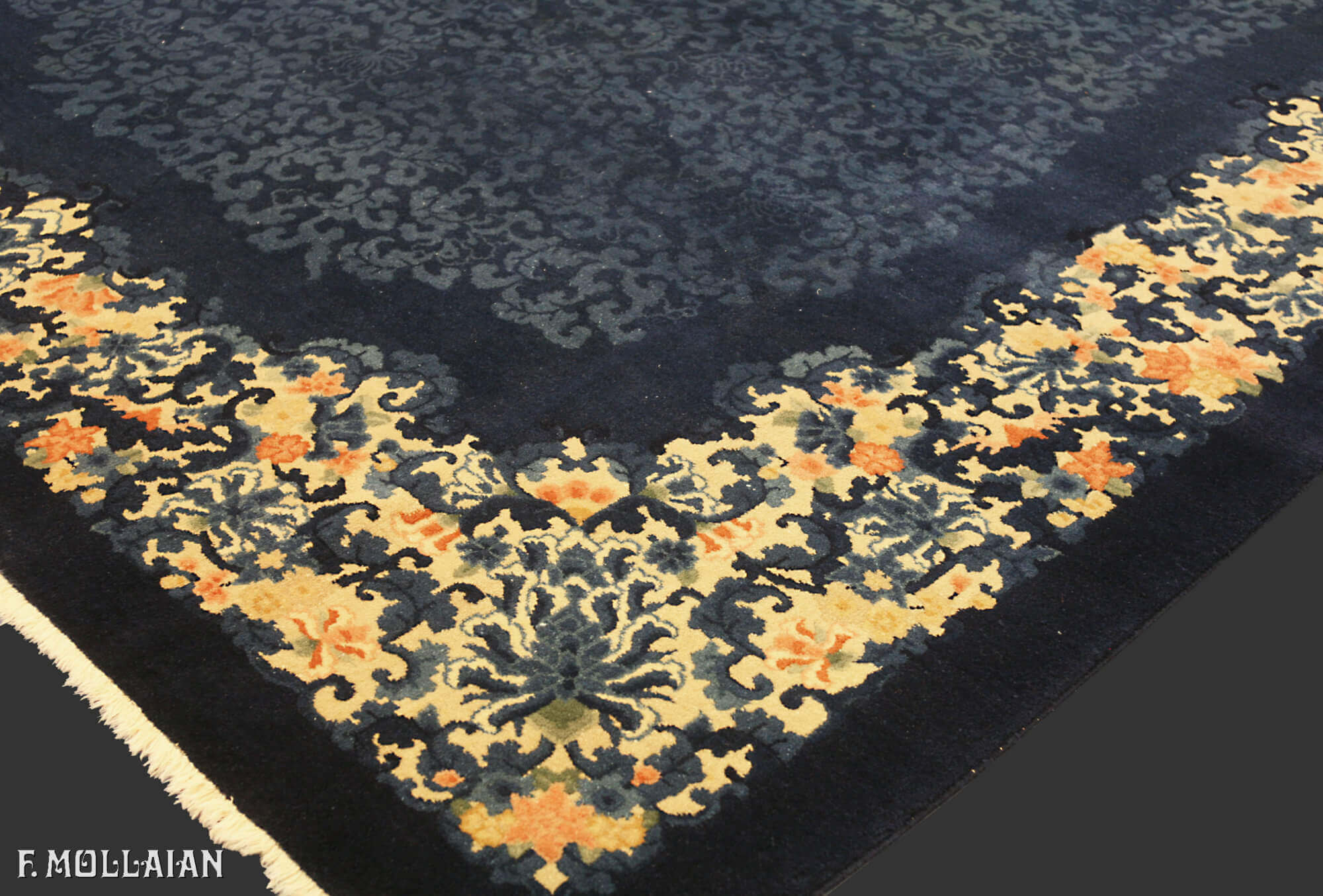 Tapis Chinois Antique Peking Nichols n°:82696989