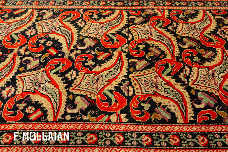 Antique Caucasian Karabakh (Qarabağ) Runner Rug n°:82741524