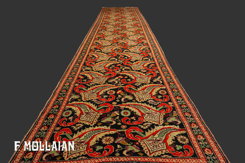 Antique Caucasian Karabakh (Qarabağ) Runner Rug n°:82741524