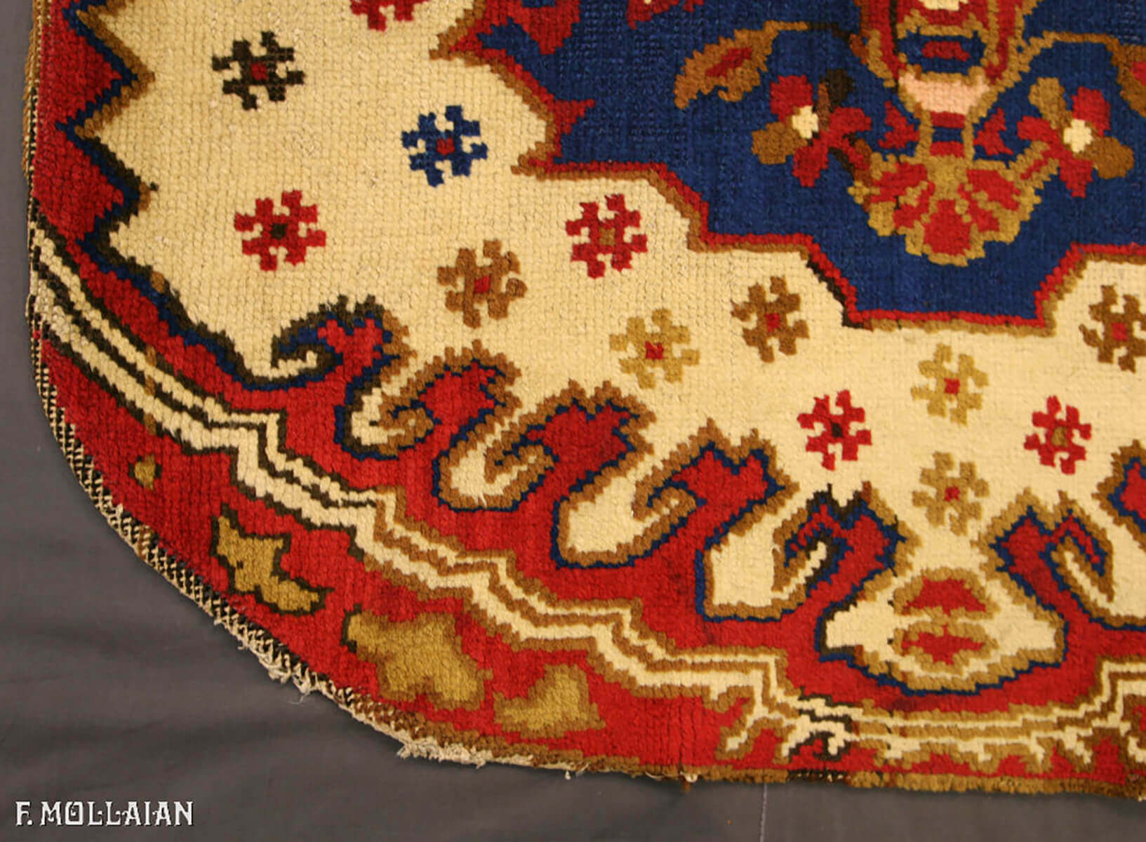 Teppich Türkisch Semi-Antiker Ushak (Oushak) n°:82866682
