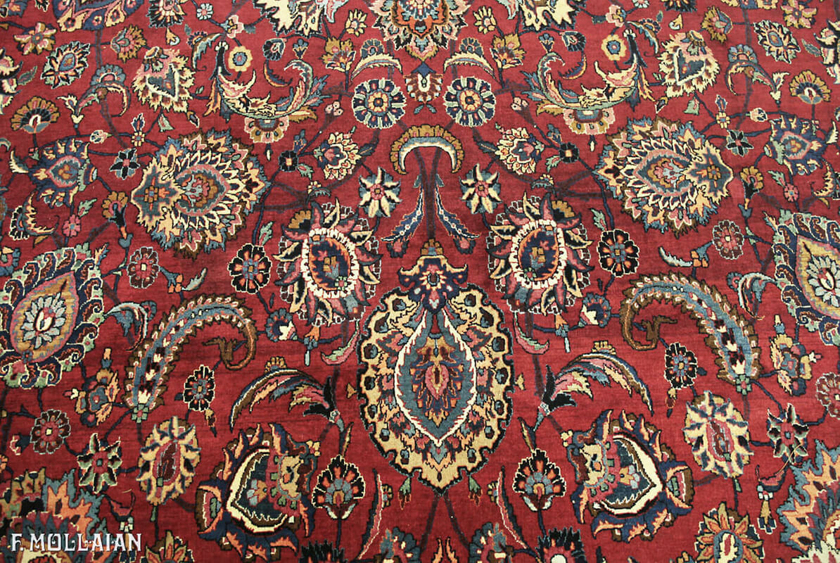 Antique Persian Mashad Carpet n°:82953011