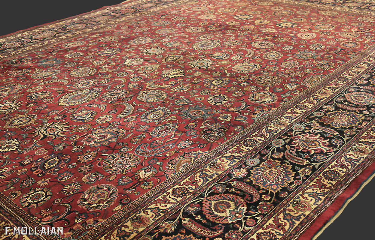 Antique Persian Mashad Carpet n°:82953011