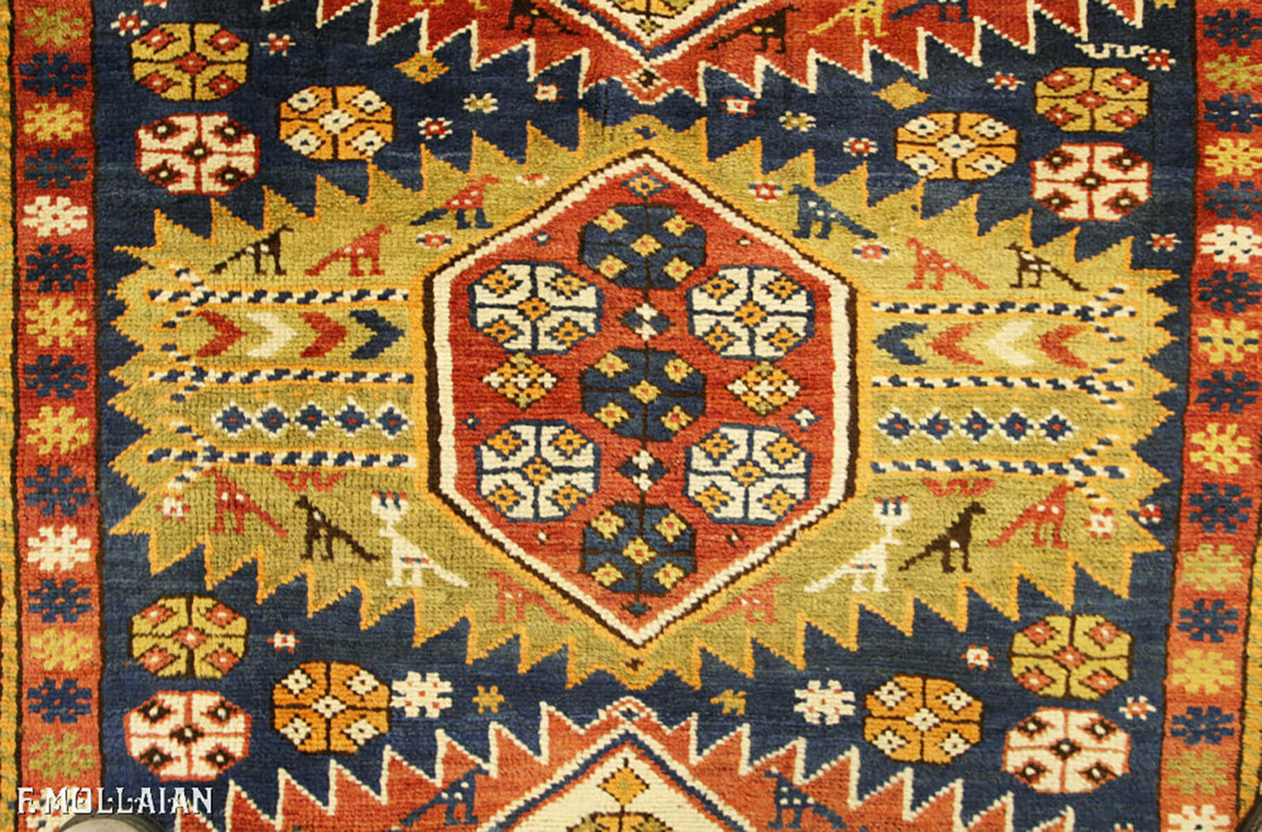 Tapis Caucasien Antique Derbend n°:84152071