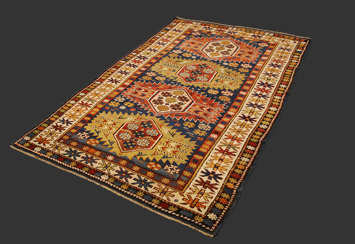 Tapis Caucasien Antique Derbend n°:84152071