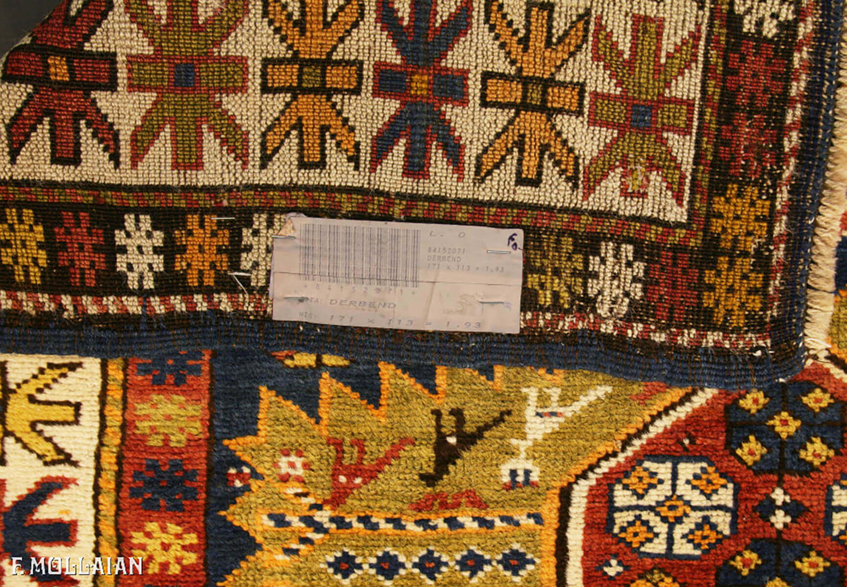Tapis Caucasien Antique Derbend n°:84152071