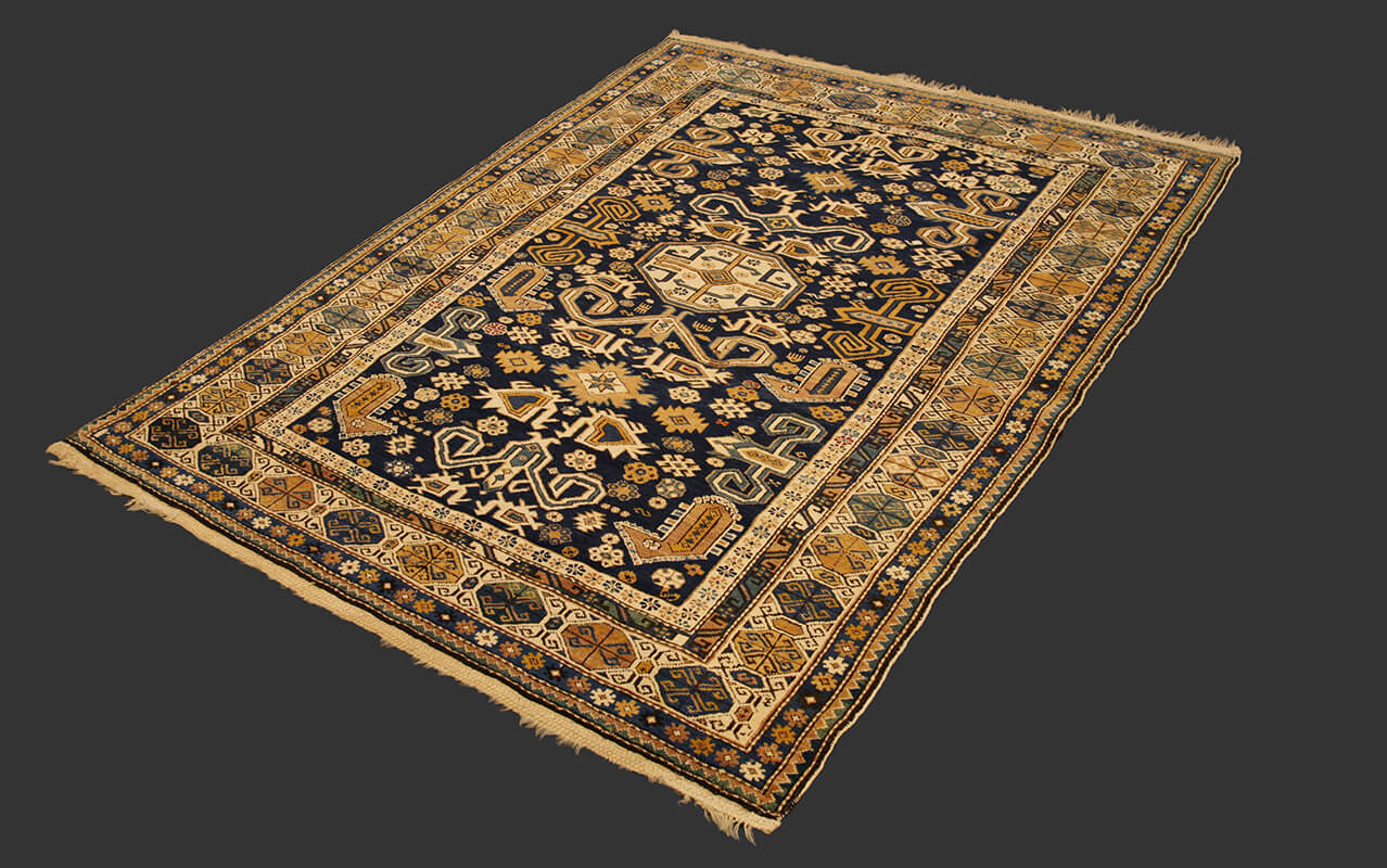 Alfombra Caucásica Antigua Perpedil n°:84798628