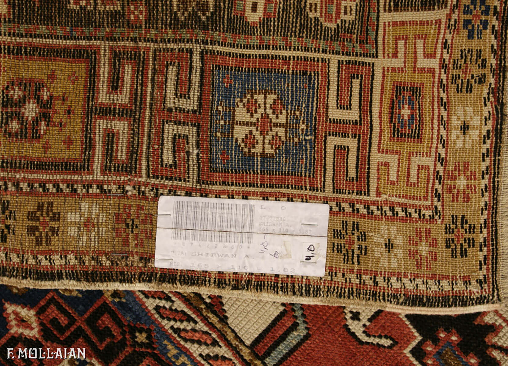 Tappeto Antico Caucasico Shirvan n°:87422880
