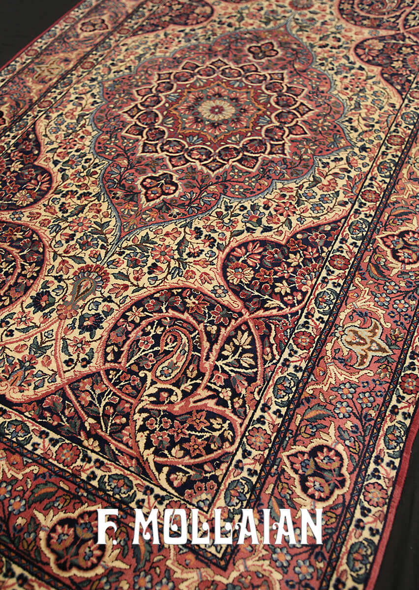 Tapis Persan Kashan Manchester n°:94379758