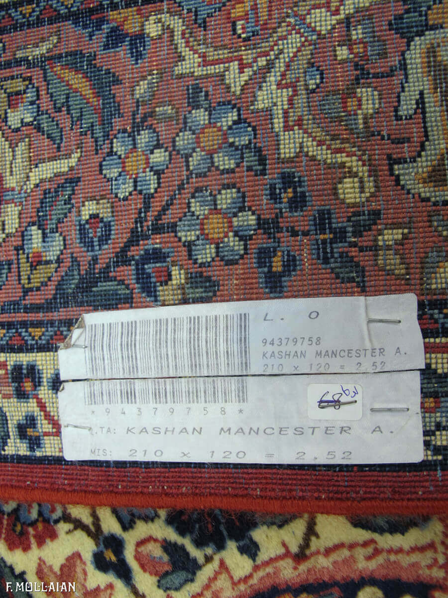Tapis Persan Kashan Manchester n°:94379758