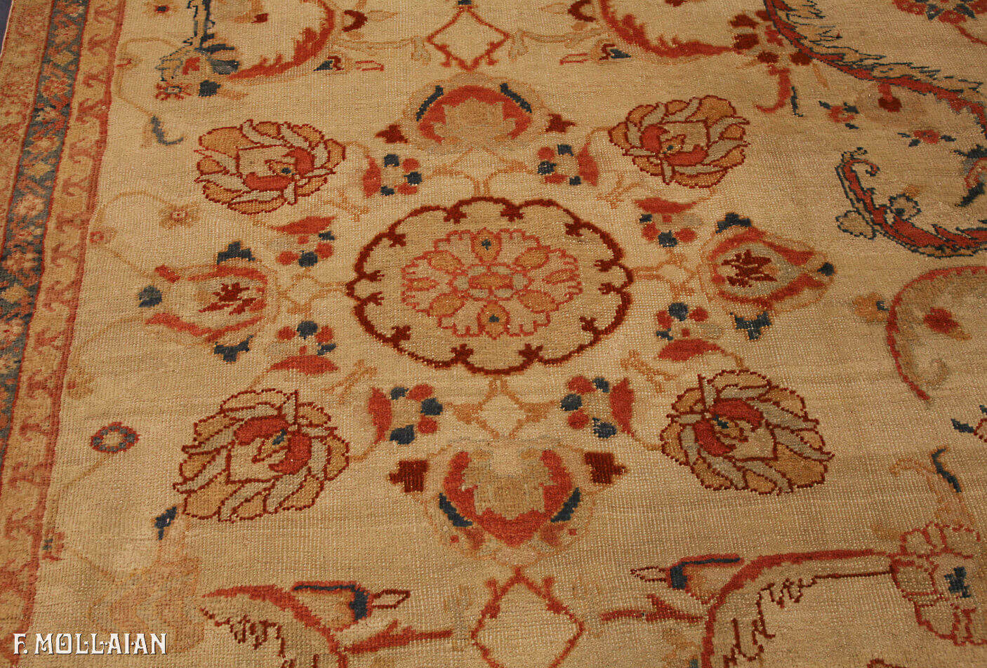 Alfombra Persa Antigua Mahal Ziegler n°:97068721